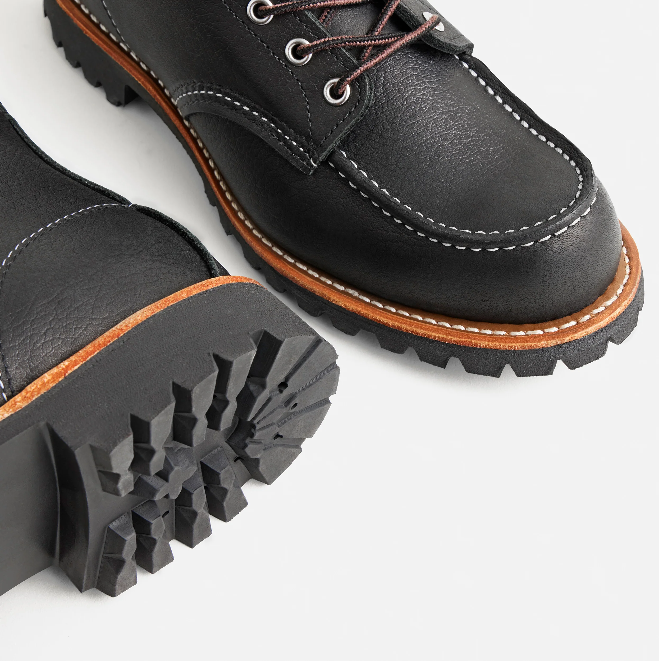 2949 Roughneck Moc Toe Black Oil Slick - Image 5