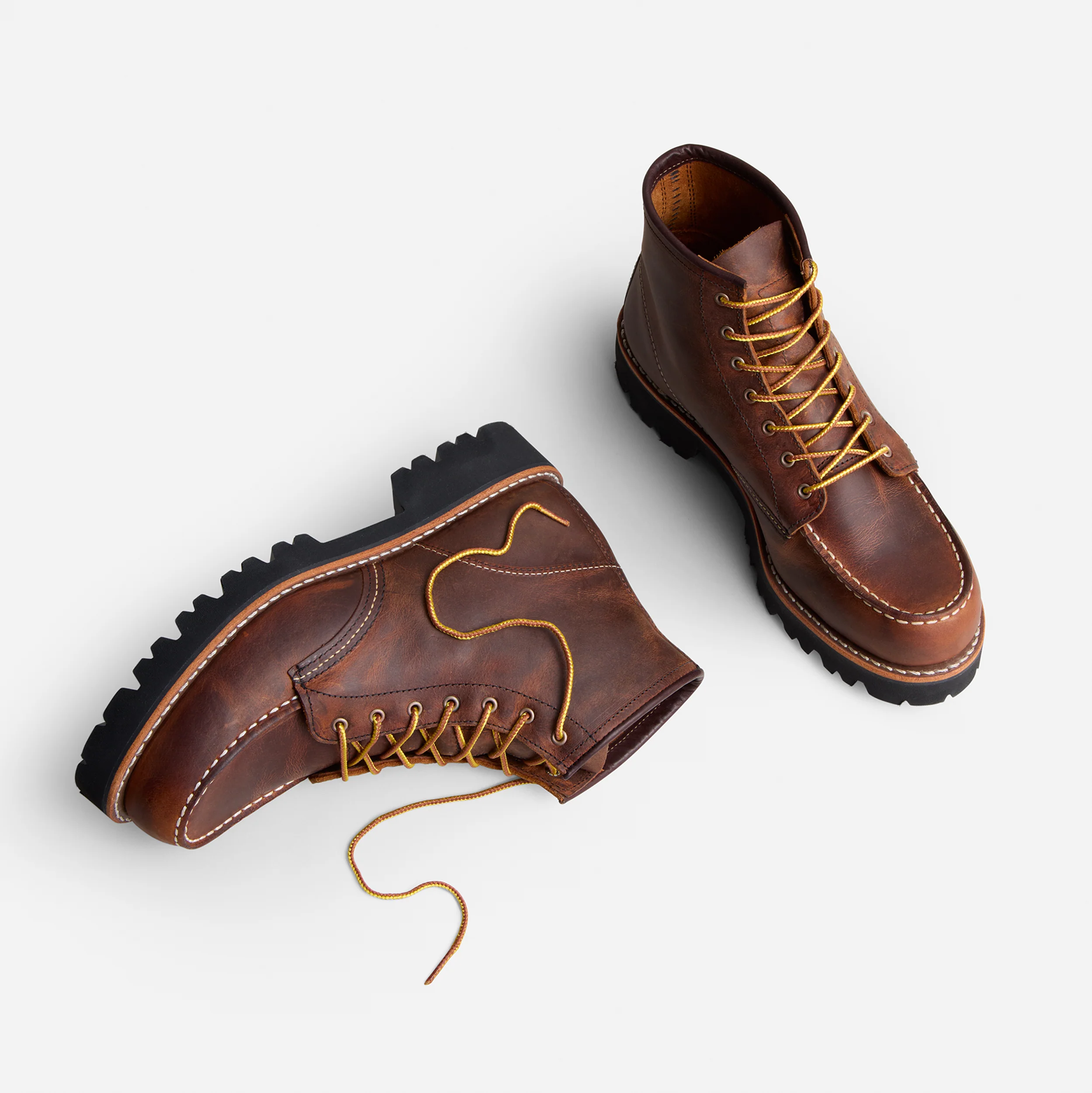 3498 Porter Moc Toe Copper Rough & Tough - Image 4