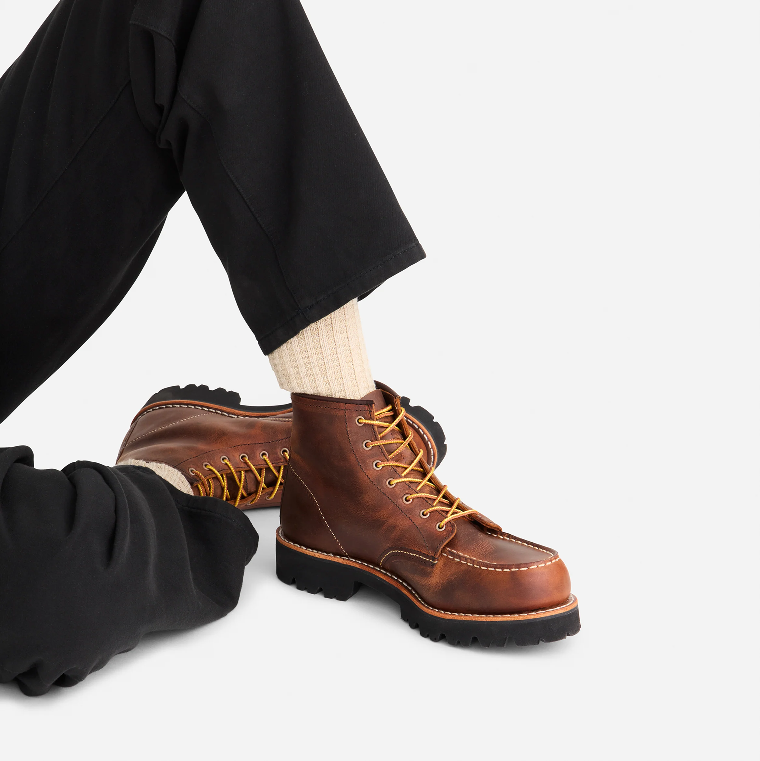 3498 Porter Moc Toe Copper Rough & Tough - Image 6