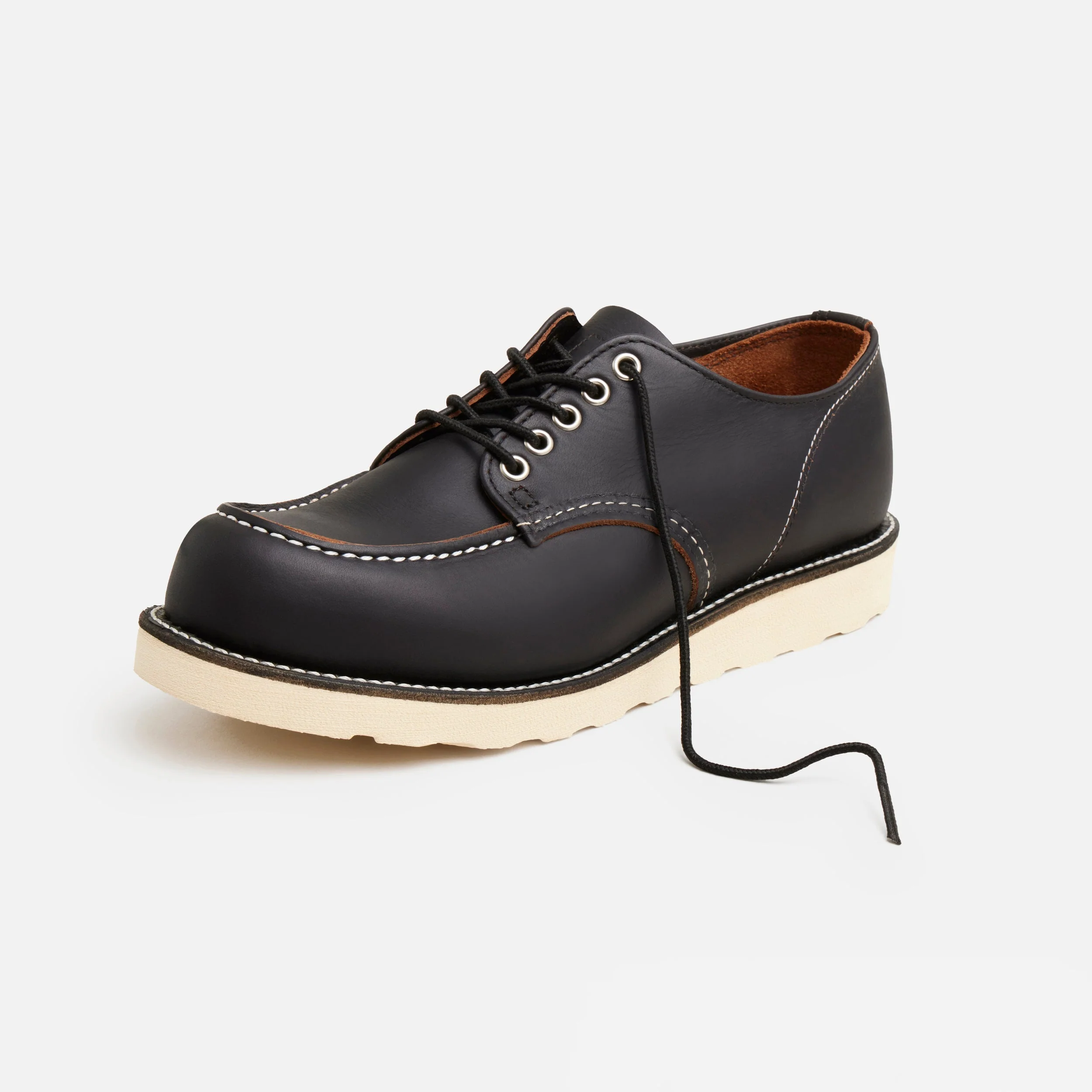 8090 Shop Moc Toe Oxford Black Prairie - Image 5