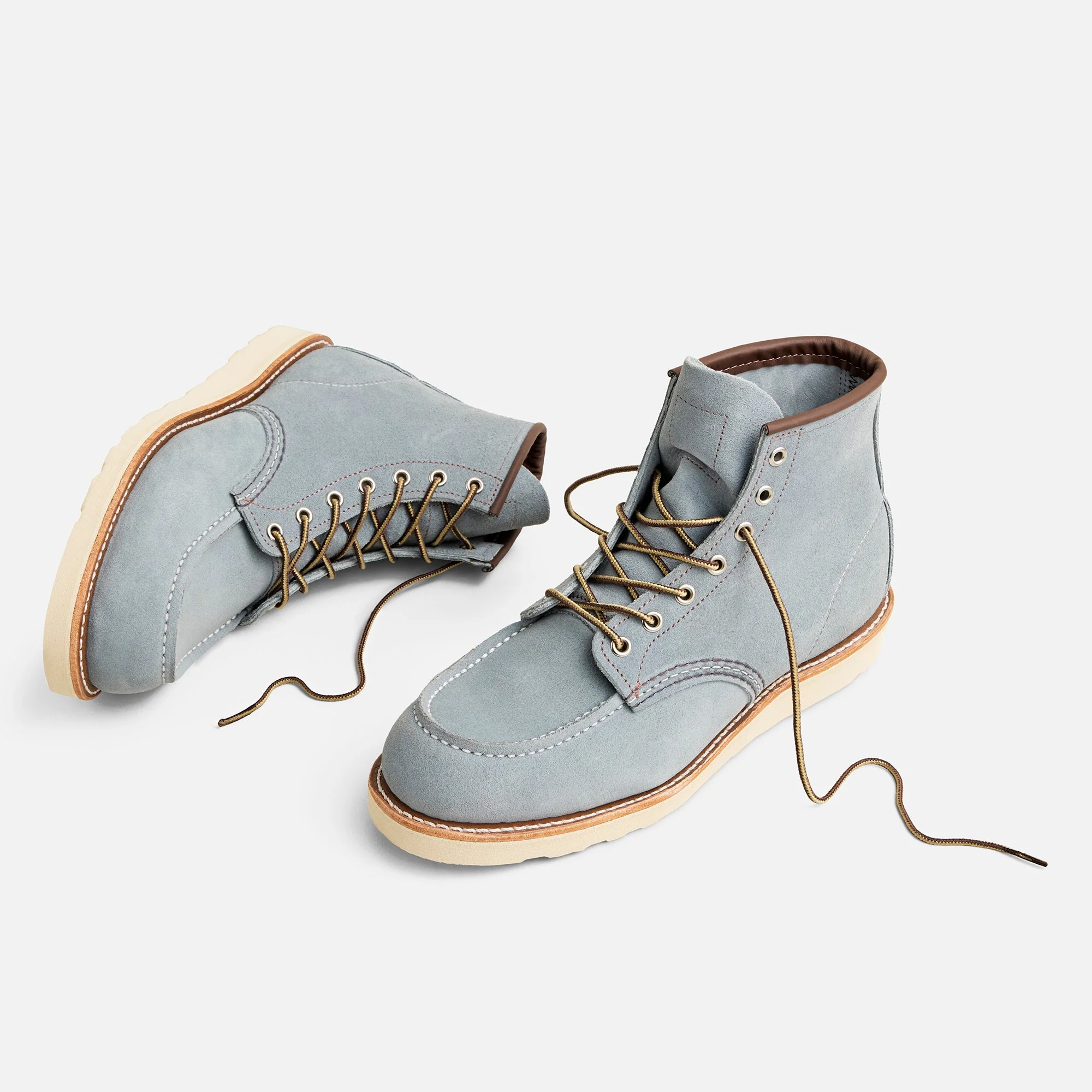 8800 Classic Moc Toe Dusty Blue Abilene - Image 4