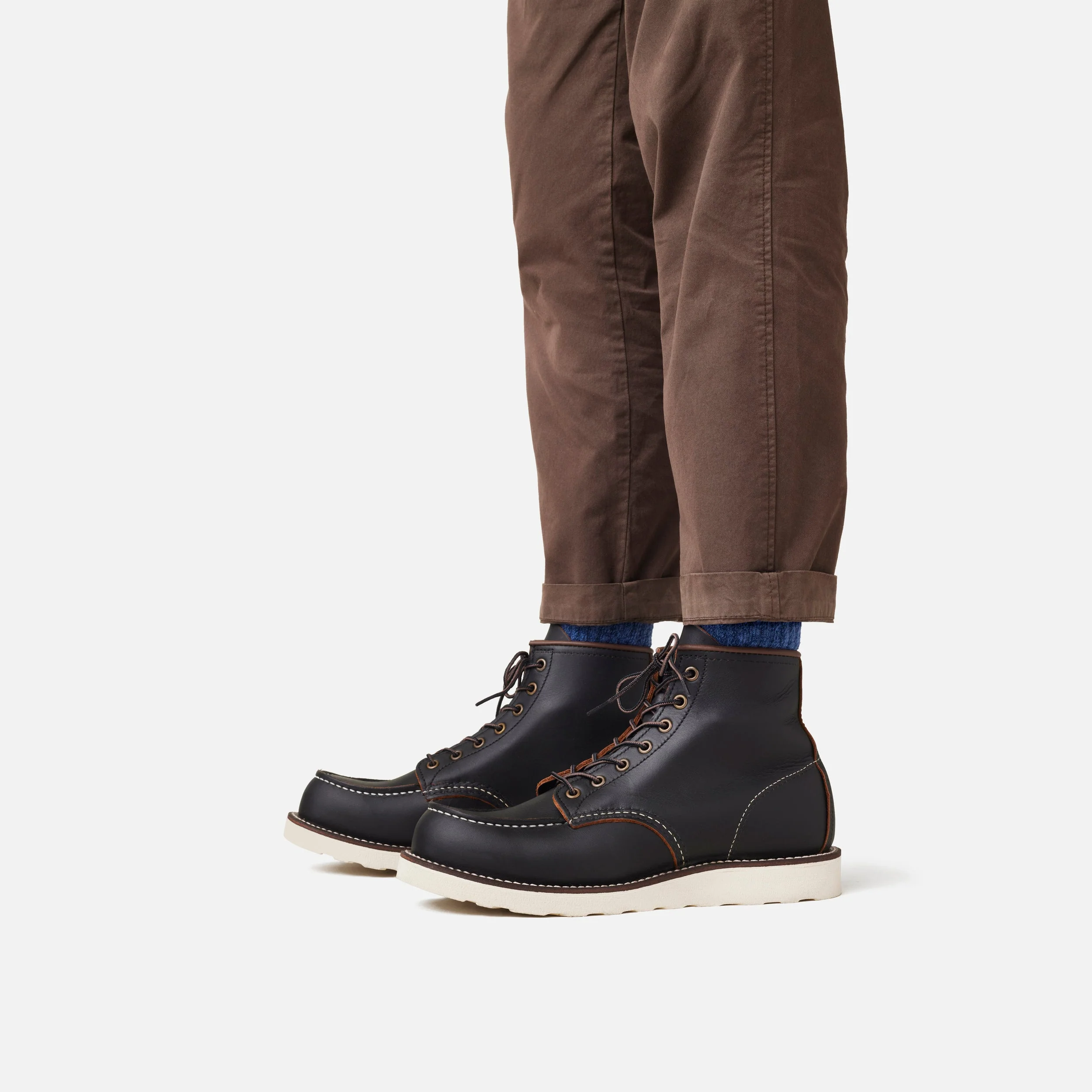 8849 6" Classic Moc Toe Black Prairie - Image 3
