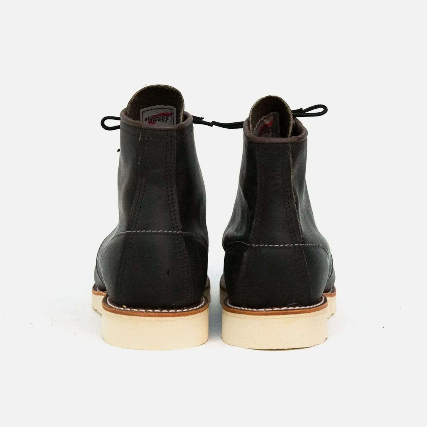8890 6" Classic Moc Toe Charcoal Rough and Tough - Image 4
