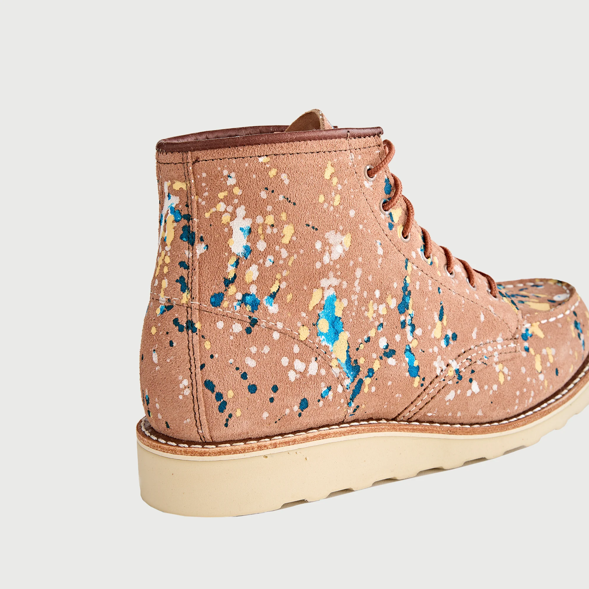 Women's Confetti Moc Toe Dusty Rose Abilene - Image 5