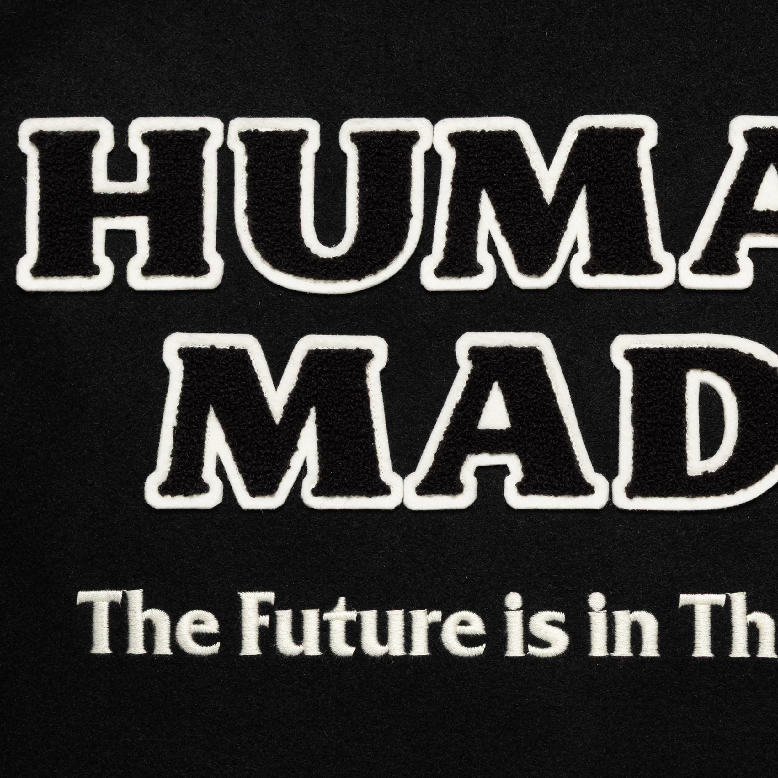 Human Made Red Wing Varsity Jacket Black - Image 4