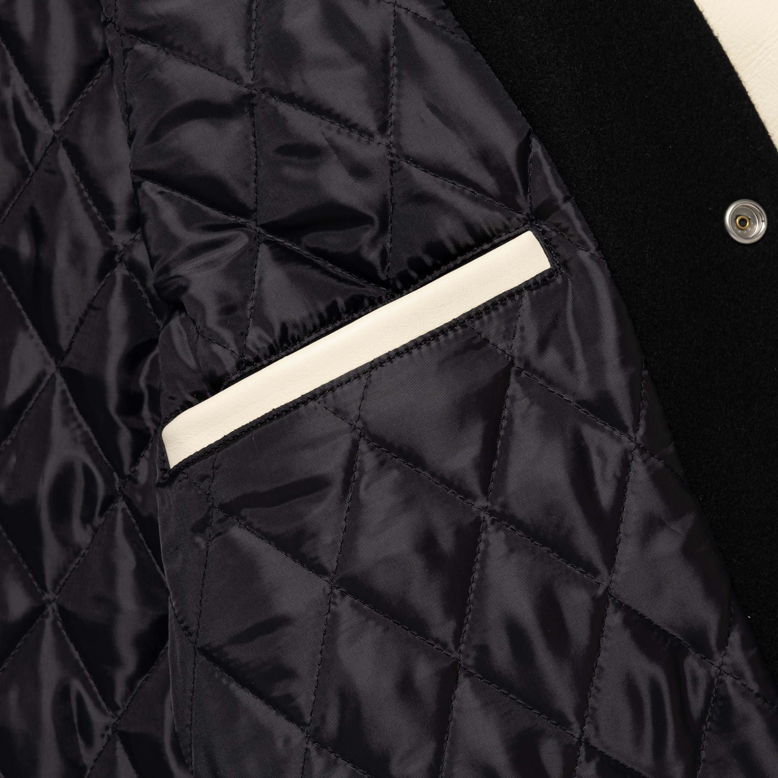 Human Made Red Wing Varsity Jacket Black - Image 6