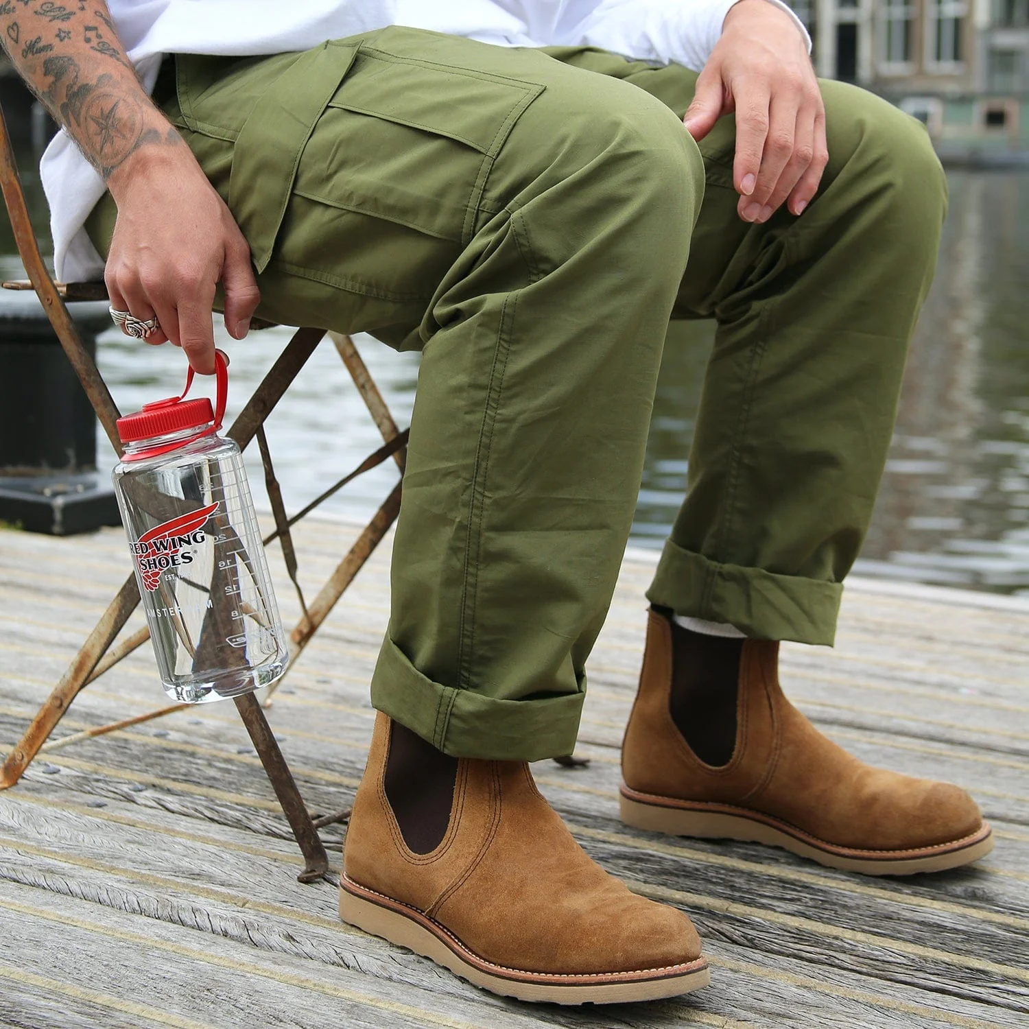 Nalgene x Red Wing Amsterdam 1L bottle - Image 3