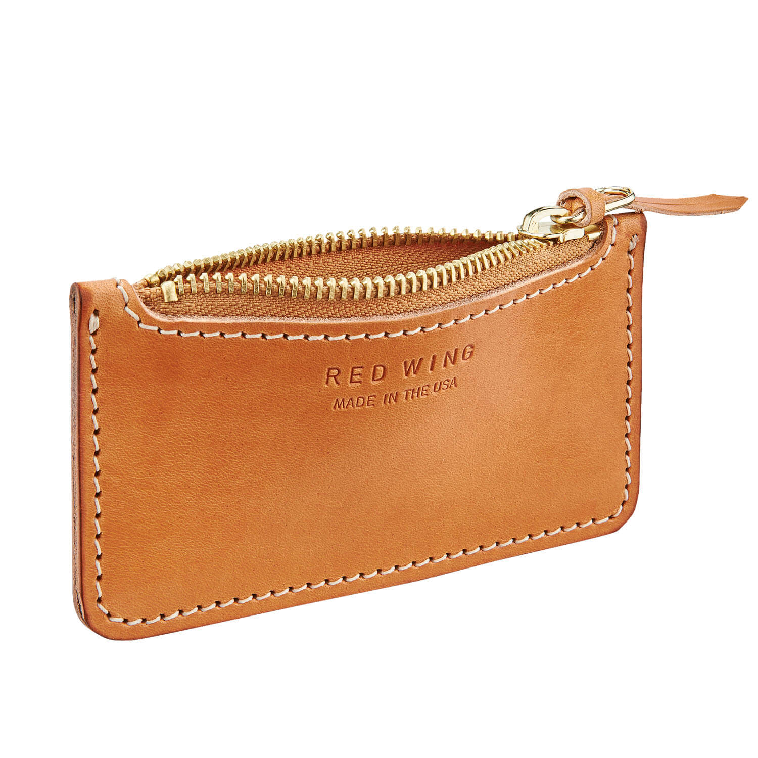 Zipper Pouch - Vegetable Tanned - Image 3